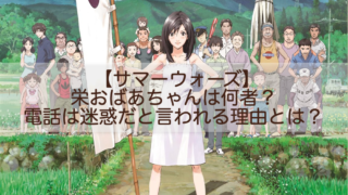 サマーウォーズ 栄おばあちゃんは何者 電話は迷惑だと言われる理由についても Shokichiのエンタメ情報labo